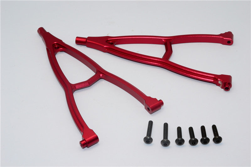 HPI Crawler King Aluminum Front+Rear Y Plate (For 295mm Wheelbase) - 2Pcs Set Red