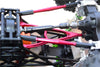 HPI Crawler King Aluminum Front+Rear Y Plate (For 310mm Wheelbase) - 2Pcs Set Purple