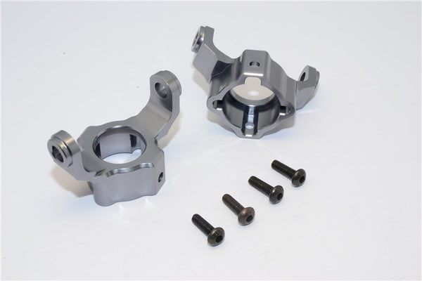 HPI Crawler King Aluminum Front/Rear C-Hub - 1Pr Set Gray Silver