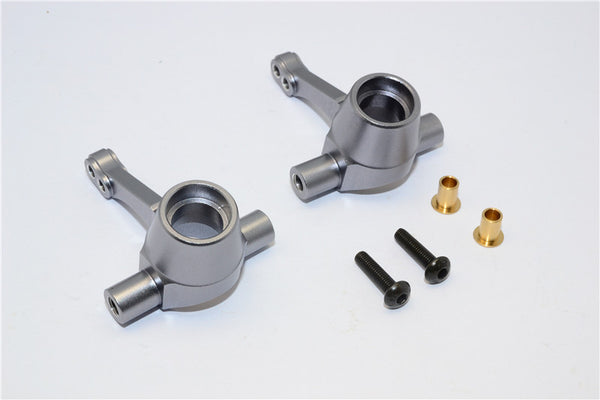 HPI Crawler King Aluminum Front/Rear Knuckle Arm - 1Pr Set Gray Silver