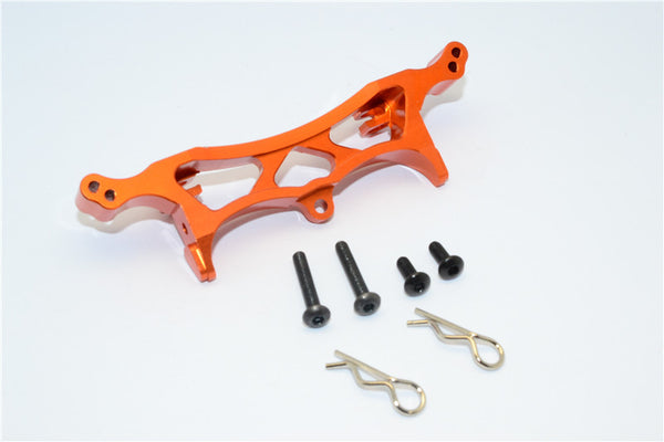 HPI Crawler King Aluminum Front/Rear Shock Tower - 1Pc Set Orange