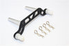 HPI Crawler King Aluminum Front Body Mount With Delrin Posts - 1Pc Set Black