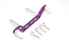 HPI Crawler King Aluminum Front Body Mount With Delrin Posts - 1Pc Set Purple