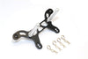 HPI Crawler King Aluminum Rear Body Mount With Delrin Posts - 1Pc Set Black