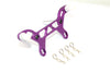 HPI Crawler King Aluminum Rear Body Mount With Delrin Posts - 1Pc Set Purple
