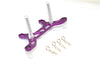 HPI Crawler King Aluminum Rear Body Mount With Delrin Posts - 1Pc Set Purple