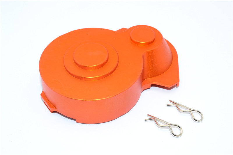 HPI Crawler King Aluminum Spur Gear Case - 1Pc Set Orange