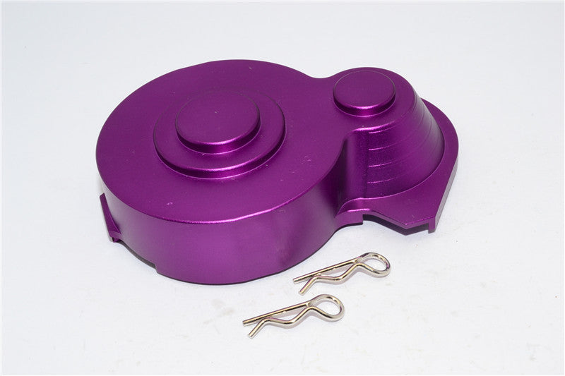 HPI Crawler King Aluminum Spur Gear Case - 1Pc Set Purple