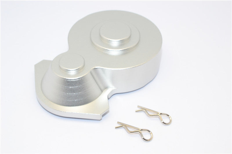 HPI Crawler King Aluminum Spur Gear Case - 1Pc Set Silver