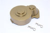 HPI Crawler King Aluminum Spur Gear Case - 1Pc Set Titanium