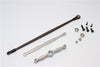 HPI Crawler King Aluminum Suspension Rod & Spring Steel Thread Shaft - 3Pcs Set Gray Silver