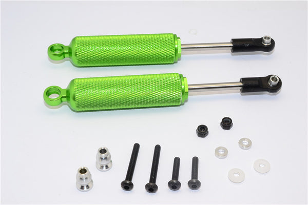 HPI Crawler King Aluminum Front/Rear Internal Shocks (110mm) - 1Pr Set Green