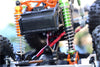 HPI Crawler King Aluminum Front+Rear Y Plate & Link Parts (For 295mm Wheelbase) - 6Pcs Set Red