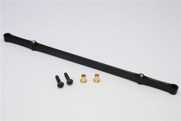 HPI Crawler King Aluminum Front/Rear Steering Tie Rod - 1Pc Set Black