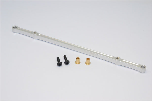 HPI Crawler King Aluminum Front/Rear Steering Tie Rod - 1Pc Set Silver