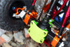 HPI Crawler King Aluminum+Plastic Front/Rear Axle Protector Mount - 1 Set Green