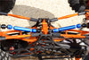HPI Crawler King Steel+Aluminum Front & Rear Main Drive Shaft (104mm-114mm) - 1Pr Set Blue