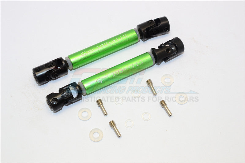 HPI Crawler King Steel Adjustable Main Shaft With Aluminum Body - 1Pr Set Green