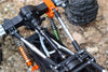 HPI Crawler King Harden Steel Universal Center Shaft (105mm-130mm For 310mm Wheelbase) - 1Pr Set Black
