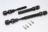 HPI Crawler King Harden Steel Universal Center Shaft (105mm-130mm For 310mm Wheelbase) - 1Pr Set Black