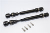 HPI Crawler King Harden Steel Universal Center Shaft (105mm-130mm For 310mm Wheelbase) - 1Pr Set Black