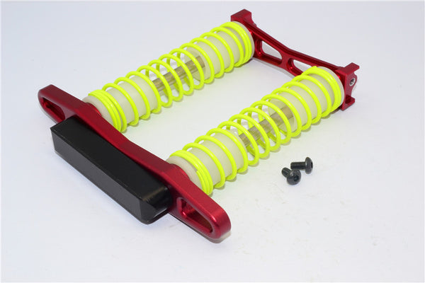 HPI Crawler King Aluminum Rear Bumper Absorber - 1 Set Red
