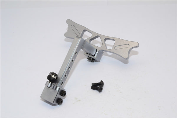 HPI Crawler King Aluminum Adjustable Tow Hitch - 1 Set Gray Silver