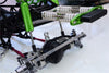 HPI Crawler King Aluminum Steering Rod & Suspension Rod - 2Pcs Set Orange