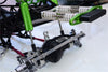 HPI Crawler King Aluminum Steering Rod & Suspension Rod - 2Pcs Set Gray Silver