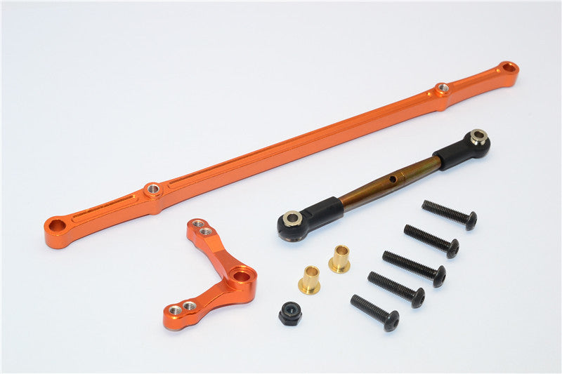 HPI Crawler King Aluminum Servo Saver & Suspension Rod - 3Pcs Set Orange