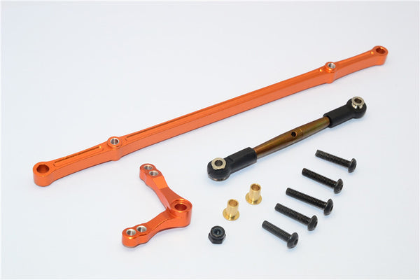HPI Crawler King Aluminum Servo Saver & Suspension Rod - 3Pcs Set Orange