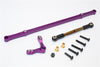HPI Crawler King Aluminum Servo Saver & Suspension Rod - 3Pcs Set Purple