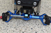 Axial Capra 1.9 UTB Unlimited Trail Buggy Aluminum Front Gear Box - 11Pc Set Blue