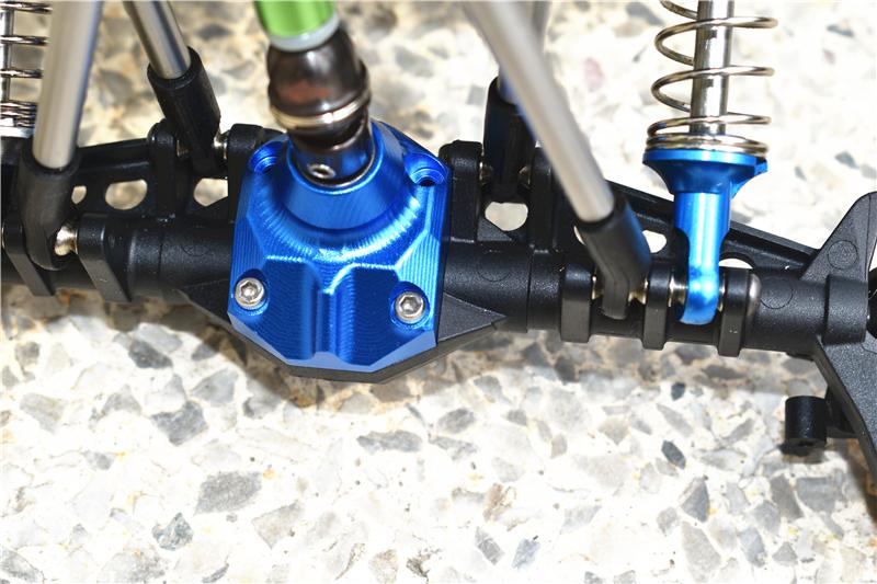 thumbnail image 2 of Axial SCX10 III & Capra Brass Wheel Hex Adapters - +3mm 4 Piece Set For RC Crawlers 2 of 13
