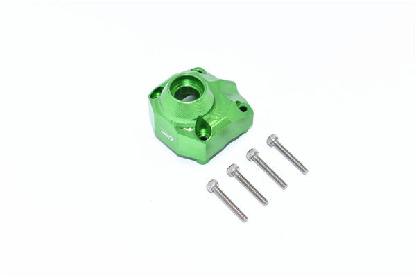 Axial Capra 1.9 Unlimited Trail Buggy Aluminum Front Or Rear Gearbox Cover - 1Pc Set Green