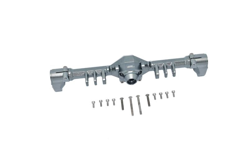 Axial Capra 1.9 UTB Unlimited Trail Buggy Aluminum Rear Gear Box - 13Pc Set Gray Silver