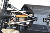 Axial Capra 1.9 Unlimited Trail Buggy Steel+Aluminium Front+ Rear CVD Drive Shaft - 2Pc Set Orange