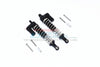 Axial Capra 1.9 Unlimited Trail Buggy Aluminum Front Or Rear L-Shape Piggy Back Spring Dampers 100mm - 2Pc Set Black