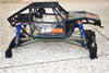 Axial Capra 1.9 Unlimited Trail Buggy Aluminum Front Or Rear L-Shape Piggy Back Spring Dampers 100mm - 2Pc Set Silver