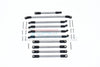 Axial Capra 1.9 Unlimited Trail Buggy Stainless Steel Adjustable Tie Rods - 10Pc Set