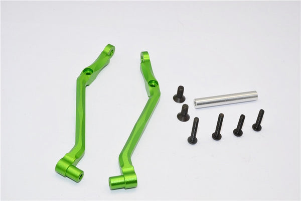 Traxxas Craniac Aluminum Front Link Parts - 2Pcs Set Green