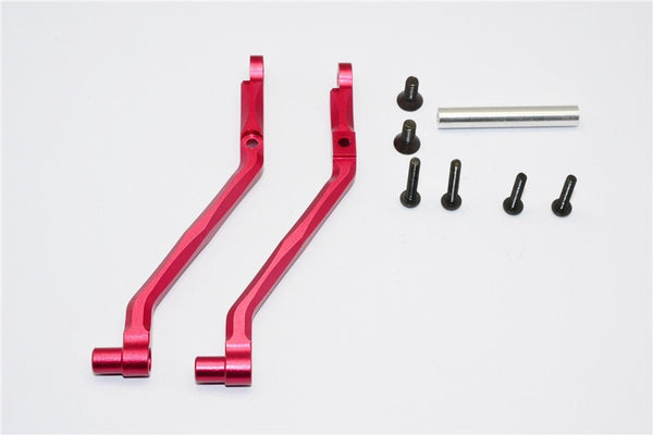 Traxxas Craniac Aluminum Front Link Parts - 2Pcs Set Red