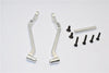 Traxxas Craniac Aluminum Front Link Parts - 2Pcs Set Silver