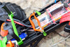 Traxxas Craniac Aluminum Battery Holder - 1Pc Set Orange