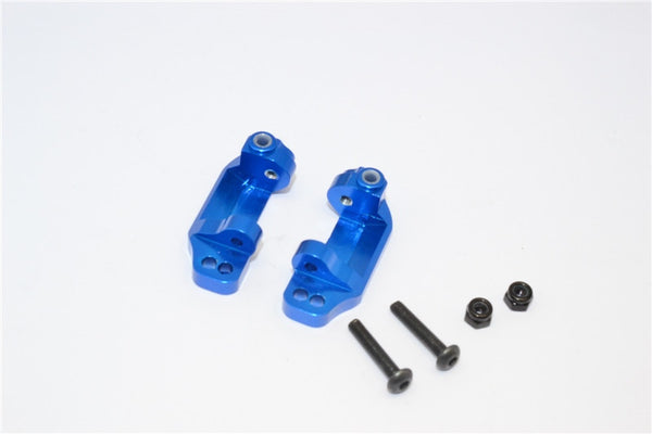 Traxxas Craniac Aluminum Front C-Hub - 1Pr Set Blue