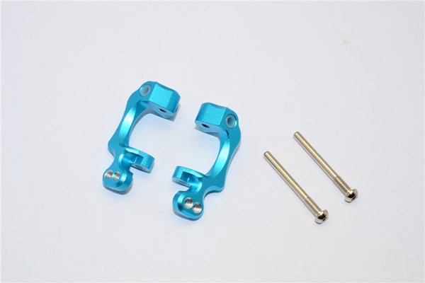 Traxxas Craniac Aluminum Front C-Hub - 1Pr Set Sky Blue