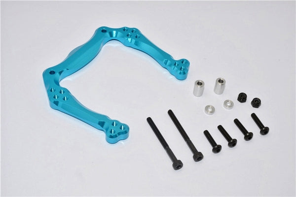 Traxxas Craniac Aluminum Front Shock Tower - 1Pc Set Sky Blue
