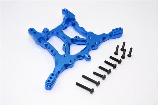 Traxxas Craniac Aluminum Rear Shock Tower - 1Pc Set Blue