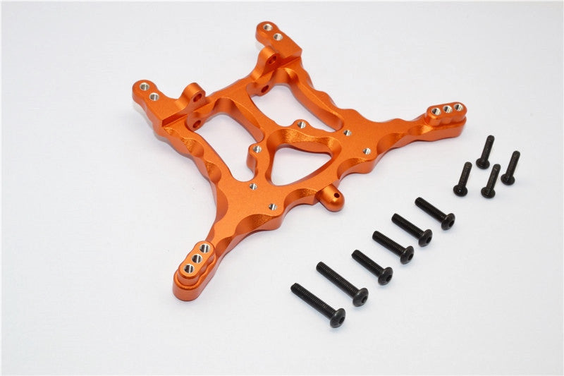 Traxxas Craniac Aluminum Rear Shock Tower - 1Pc Set Orange