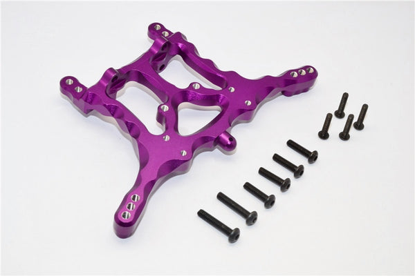 Traxxas Craniac Aluminum Rear Shock Tower - 1Pc Set Purple